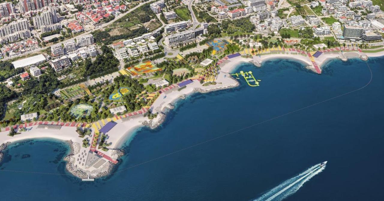 Seaside Apartment Gold 1Row สปลิท ภายนอก รูปภาพ